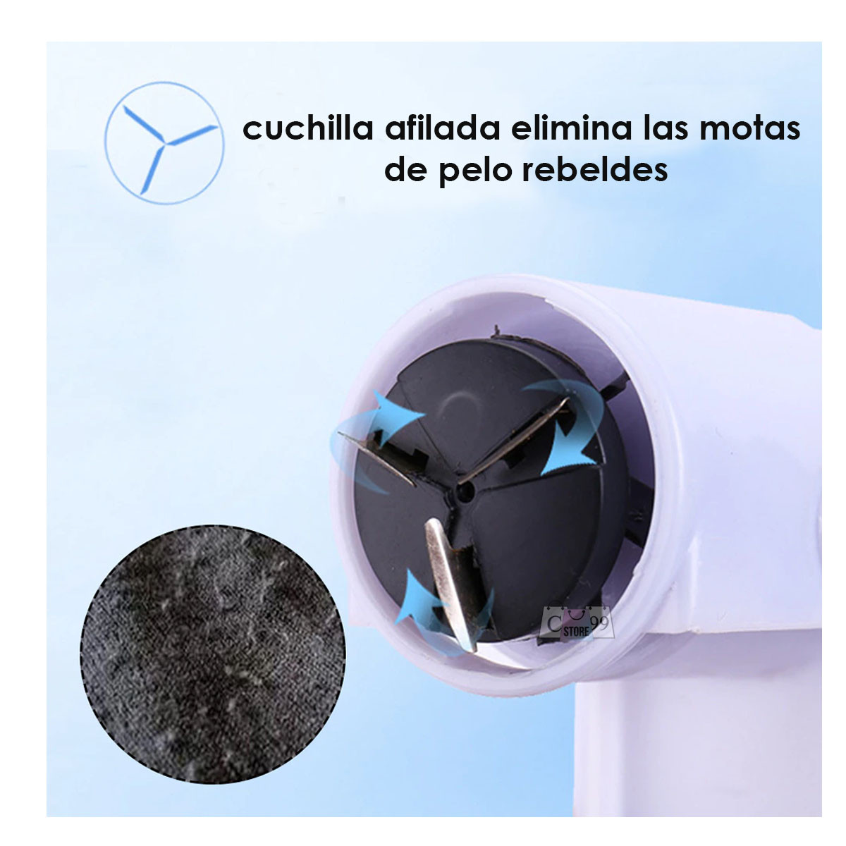 Miniatura 2 de Quita Motas Mini Máquina Eléctrica